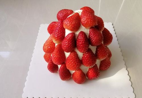 网红草莓塔蛋糕做法来啦 一看就会哦 即便烘焙小白也毫无压力