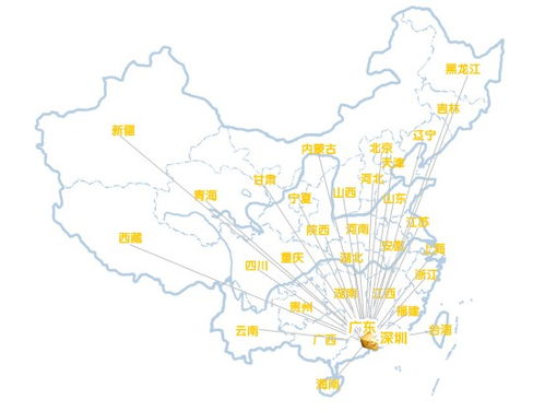 我要制作一个客户分布表,需要在中国地图图片上加入标记,点击标记能出现客户信息表格,这个要如何制作呢 