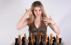 国际象棋女选手美貌惊全球 
