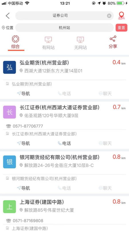 附近都有哪些证券公司