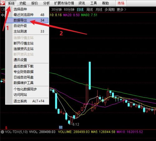 如何将我用通达信选出来的一堆股票导出到excel?