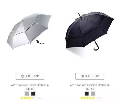 拒绝黑黑黑 推荐高颜又好用的小洋伞 