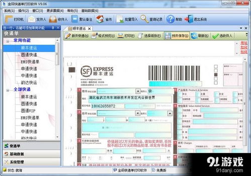 金码快递单打印软件绿色版下载 