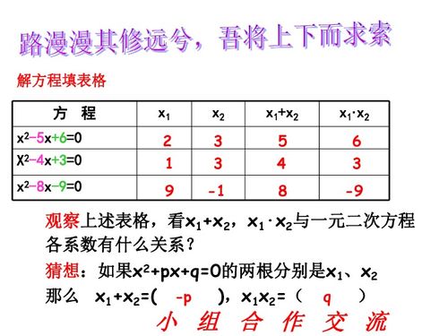 根与系数的关系课件下载 