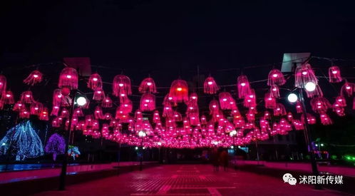 满城火树银花,沭阳年味渐浓,你是否闻到故乡的味道