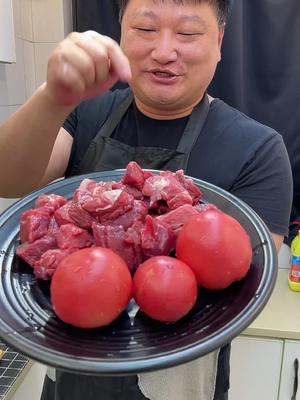 牛腩炖西红柿的做法,牛腩和番茄炖菜