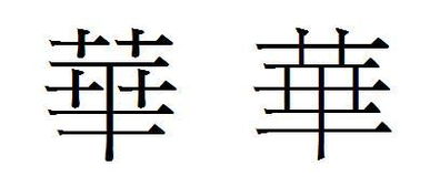 华和华,为什么繁体有草字头,简体却没有了 