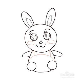 又矮又胖的兔子怎样画 
