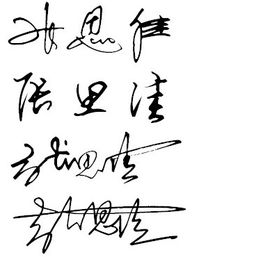 张思佳的艺术签名怎么写 