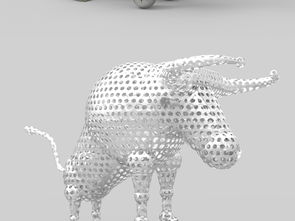 十二星座之金牛座动物三维模型带效果图设计图下载 图片31.87MB 雕塑模型库 单体模型 
