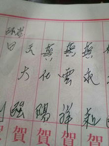 这些名字是什么字 