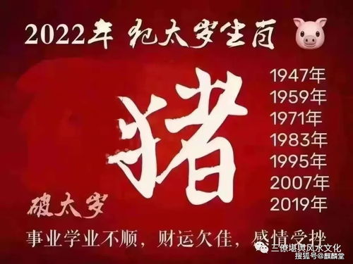 2022 壬寅年 5大生肖犯太岁 务必重视