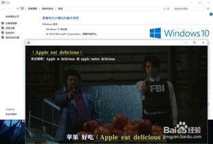 win10怎么用外挂字幕