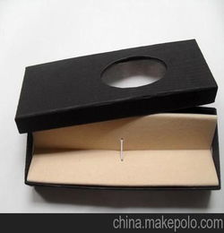 笔盒厂 定做 新款 纸质笔盒 礼品笔盒 黑色笔盒 P2041