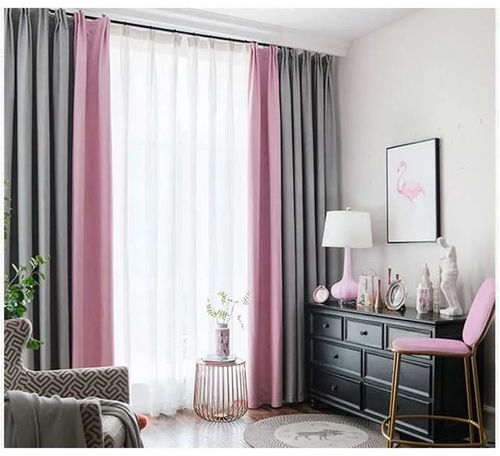 素色窗帘和花色窗帘要怎么选择,这些搭配效果真漂亮