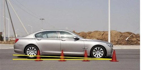 宝马7系750Li Xdrive 宝诚刹车距离实测