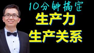 唯物史观所阐述的生产力决定生产关系