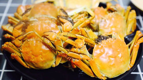 大闸蟹最经典的做法,和正确的吃法,一个人吃掉6只,还意犹未尽 