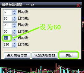 大智慧软件怎么调出60日均线?