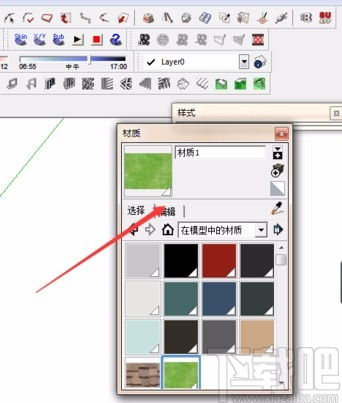 sketchup怎么添加材质 sketchup添加材质的方法 