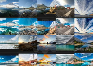 10款风景照片质感HDR效果PS动作矢量图免费下载 编号20132826 千图网 