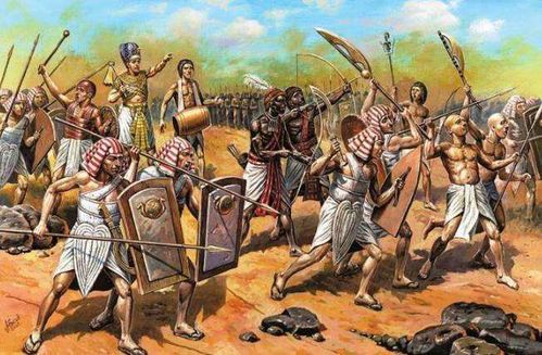 人类史上最早的会战 古埃及训练3万名士兵,却不知对方已布下天罗地网