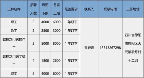 春风行动 德阳公共招聘网第五期岗位信息来了 附工作地址