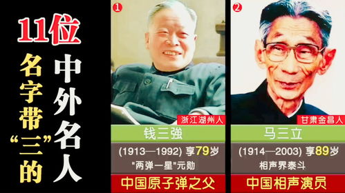 11位名字带 三 的中外名人,安倍三球上榜,还有其它哪些名人呢