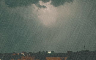 梦见乌云密布下大雨的天气撞车