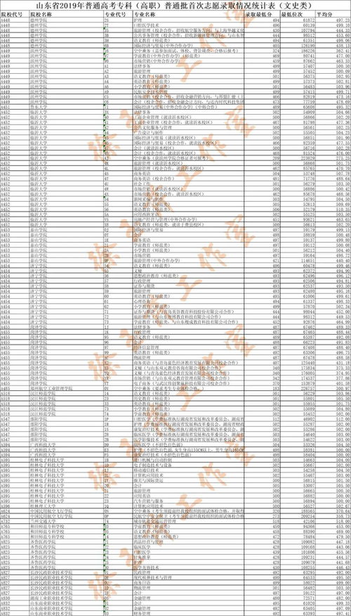 高考专科学校排名及分数线,山东的大专排名及分数线(图2)