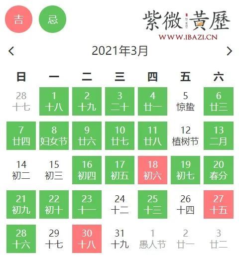 旺运必备 3月这些旺日诸事皆宜