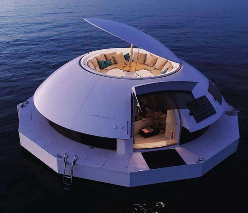 法国49.5㎡Anthenea设计的海上漂浮饭店