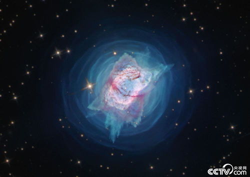 哈勃太空望远镜捕捉到 蝴蝶星云 图像