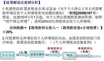 原始股减持税收是多少？