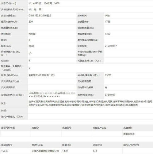 名爵5天蝎版申报图曝光 外观更个性动力更强