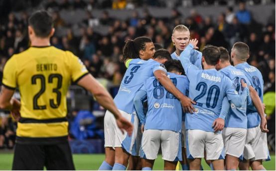 diễn biến chính man city gặp young boys,Đội hình xuất phát của Manchester City