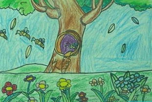 幼儿园幼儿优秀绘画作品欣赏 