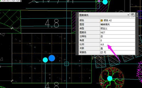 怎么在cad中修改已经填充好的图案比例 