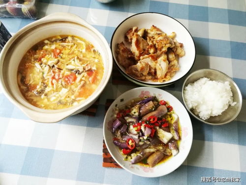 高考后,享受到了女儿做的饭菜,两菜一汤,有荤有素,营养丰富 孩子 