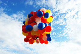 梦见红气球在天上飞