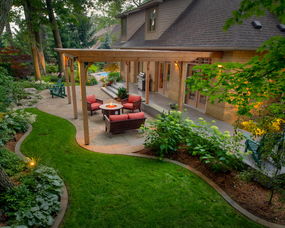 20个别墅后院设计 打造私家御花园