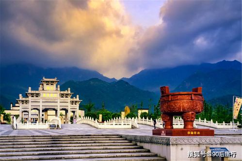 安徽海拔最高的寺庙 修建在1300米的山巅,就在九华山山上