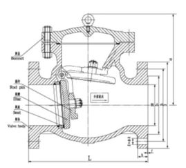 止回閥工作原理(臥式止回閥原理動(dòng)圖)(圖1)