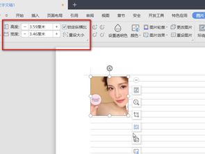 wps文档中图片怎么缩小 