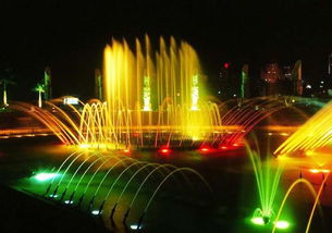 白鹭洲公园音乐喷泉,白鹭洲公园音乐喷泉：水与音乐的绝美融合
