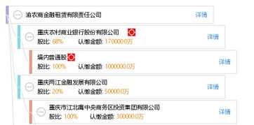 渝农商金融租赁有限责任公司怎么样？