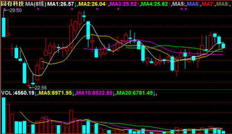 股市里黄线：红线：黑线：蓝线分别代表什么