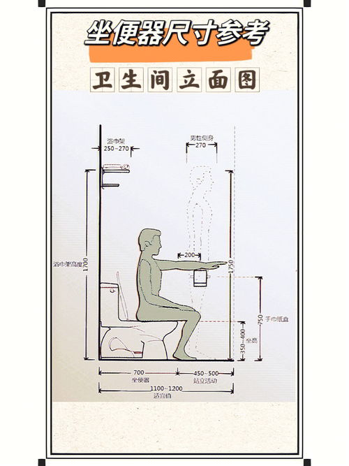 马桶的尺寸标准尺寸图片