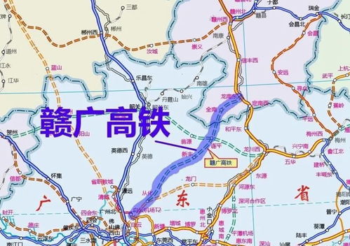 广东省高铁线路图2022图片