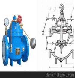 100X遙控浮球閥的工作原理是什么 (遙控浮球閥圖片圖解)(圖1)